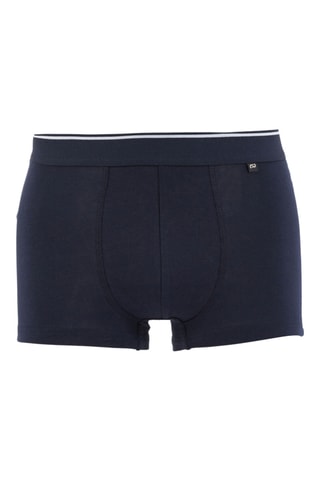 3 boxers en coton biologique - Rouge
