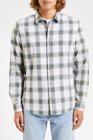 Chemise regular - Kaki