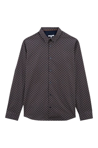 Chemise slim - Bleu marine