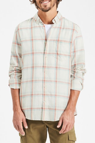 Chemise regular en lin - Blanc