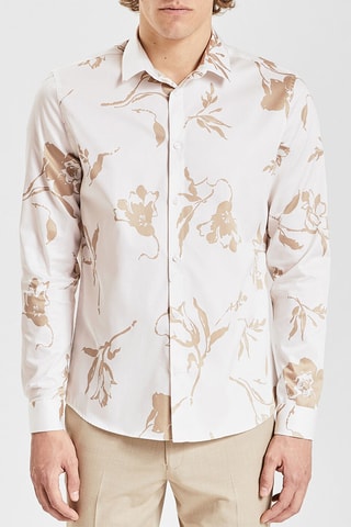 Chemise slim - Blanc