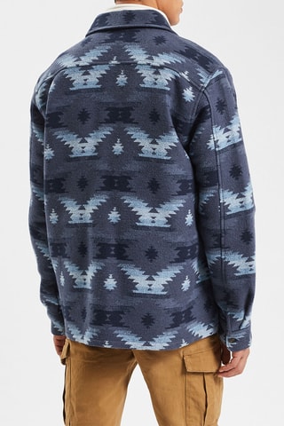Surchemise regular - Bleu