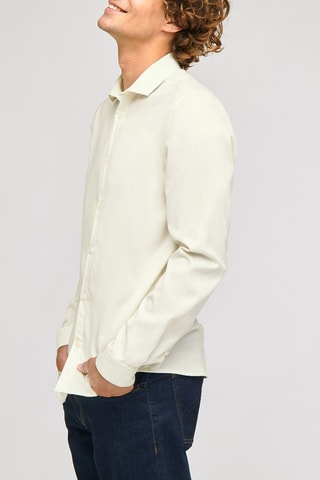 Chemise slim - Blanc