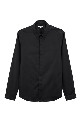 Chemise slim - Noir