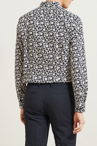 Chemise slim - Bleu