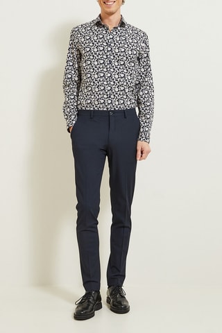 Chemise slim - Bleu