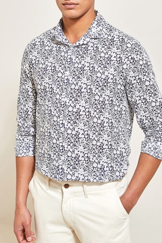Chemise slim - Bleu