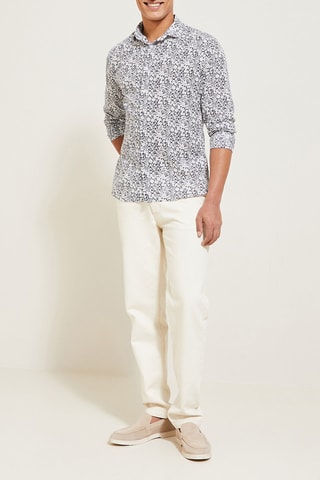 Chemise slim - Bleu