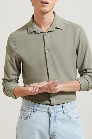 Chemise regular - Vert