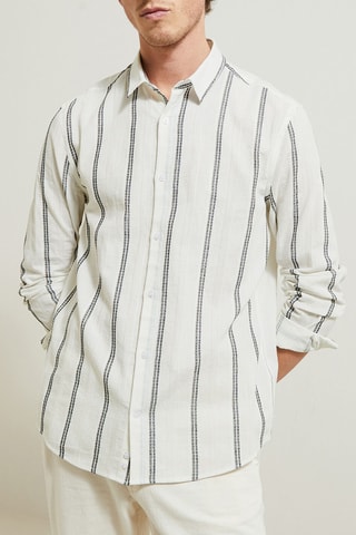 Chemise regular - Ecru