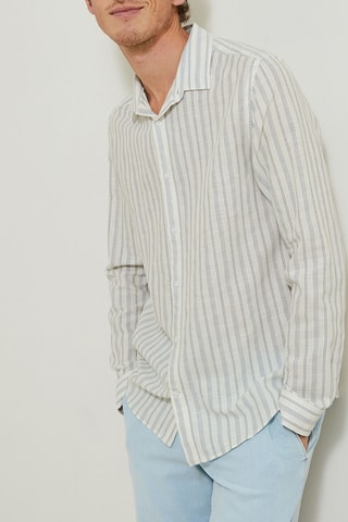 Chemise regular - Bleu