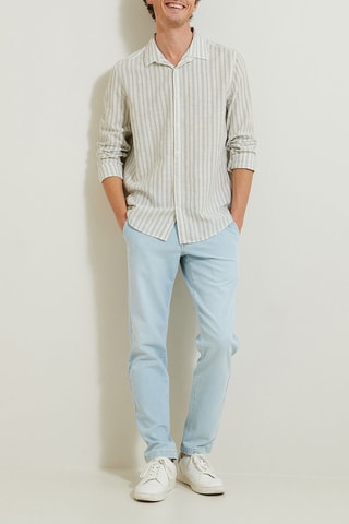Chemise regular - Bleu