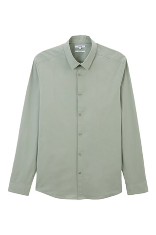 Chemise slim - Vert clair