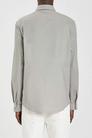 Chemise slim - Gris clair