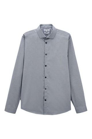 Chemise slim - Bleu marine