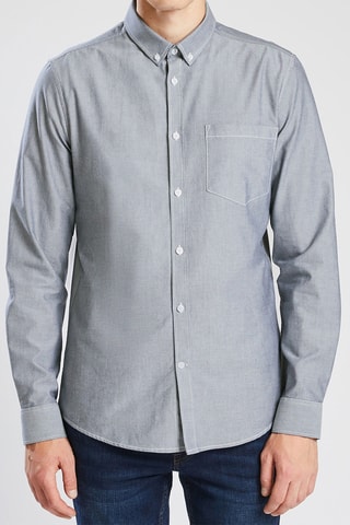 Chemise slim - Bleu