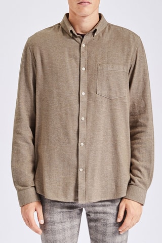 Chemise regular - Marron