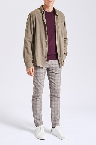 Chemise regular - Marron