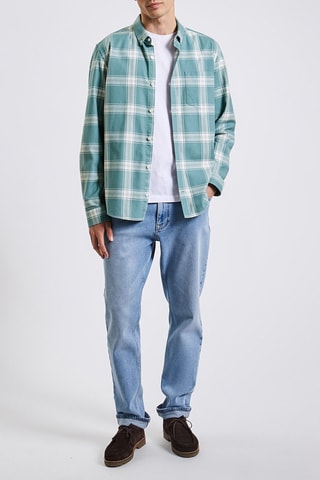 Chemise regular - Vert