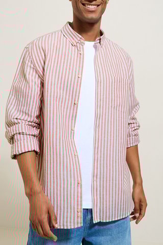 Chemise regular - Pêche