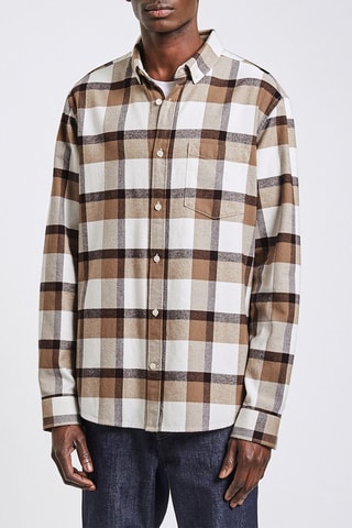 Chemise regular - Camel