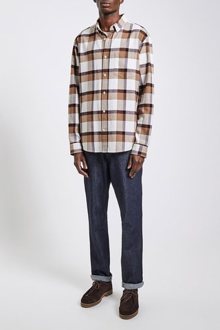 Chemise regular - Camel