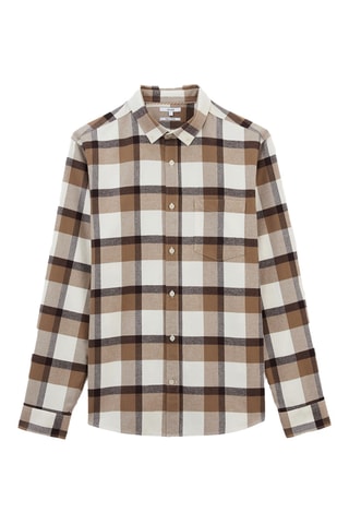 Chemise regular - Camel