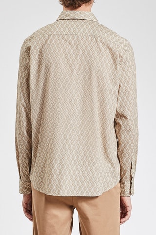 Chemise regular - Beige