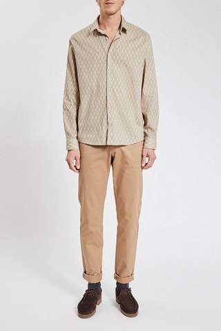 Chemise regular - Beige