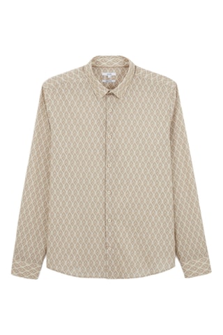 Chemise regular - Beige