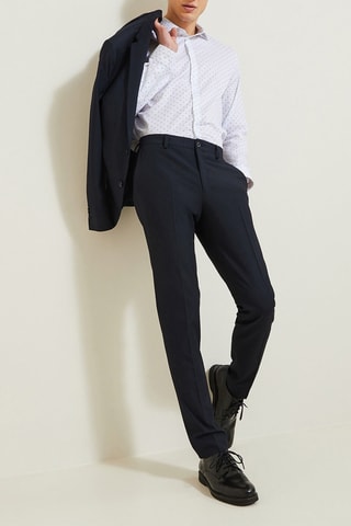 Chemise slim - Blanc