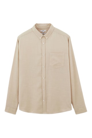 Chemise regular - Beige