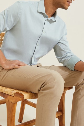 Chemise slim - Vert