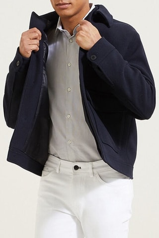 Chemise slim - Gris clair