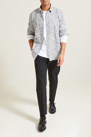 Chemise regular en coton biologique - Ecru