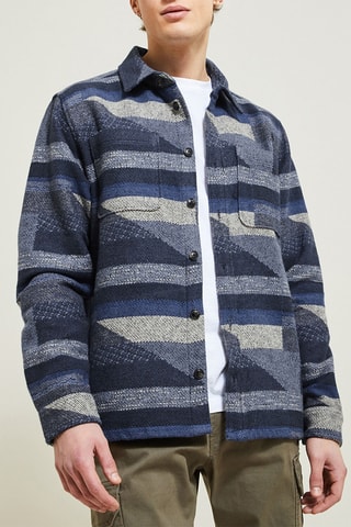 Surchemise regular - Bleu