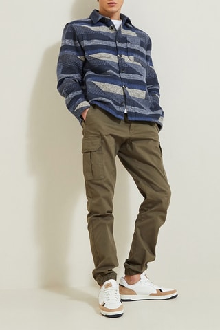 Surchemise regular - Bleu