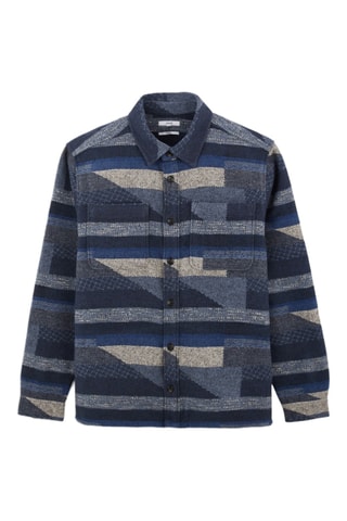 Surchemise regular - Bleu