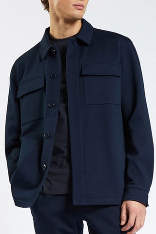 Surchemise regular - Bleu