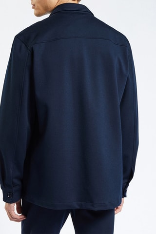 Surchemise regular - Bleu