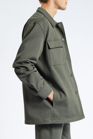 Surchemise regular - Kaki