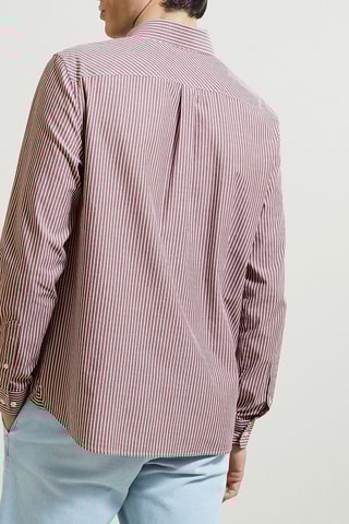 Chemise regular en coton biologique - Rose