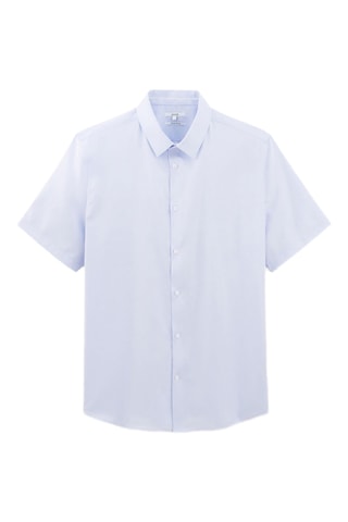 Chemisette slim - Bleu