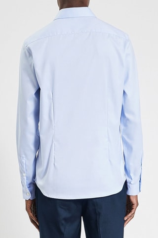 Chemise slim - Bleu