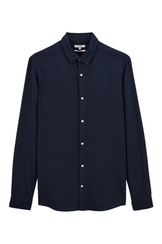 Chemise regular - Bleu nuit