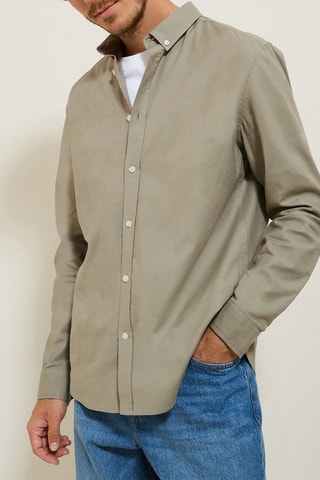Chemise regular - Vert clair