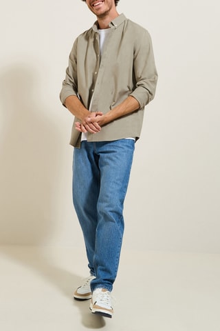 Chemise regular - Vert clair