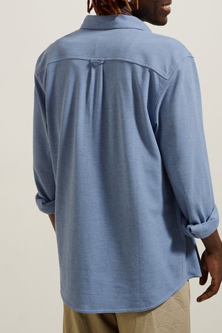 Chemise regular - Bleu gris