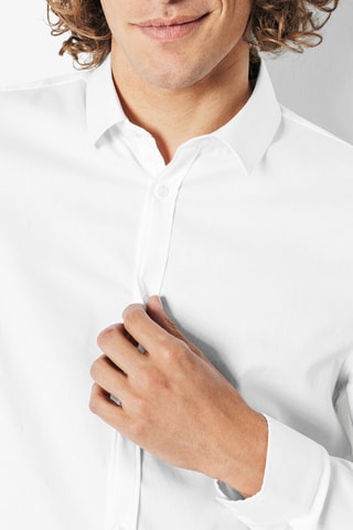 Chemise slim - Blanc