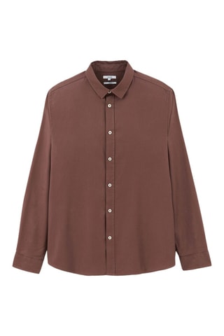Chemise regular - Marron